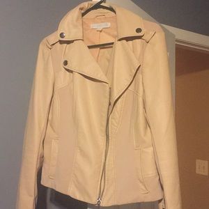 Faux leather jacket